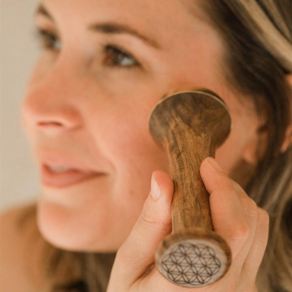 Radiant Skin Ritual | Ayurvedic Facial Massage Kit with Kansa Wand